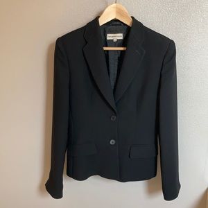 Emporio Armani wool crepe blazer